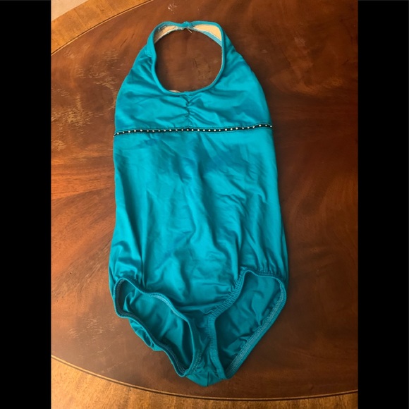 Motionwear Other - Motionwear Teal Halter Leotard